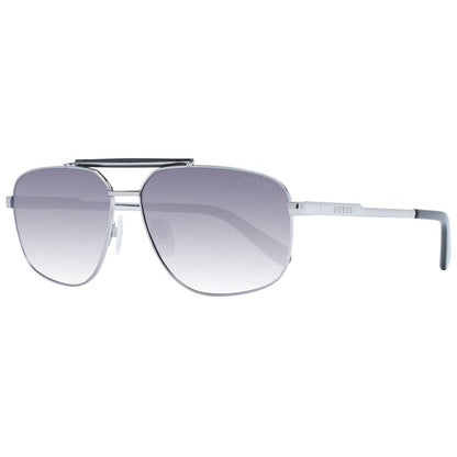 Guess Silver Men Sunglass