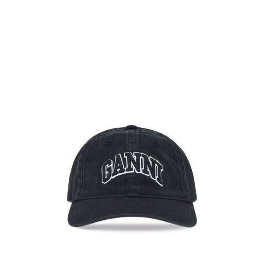 Ganni Logo Baseball Cap