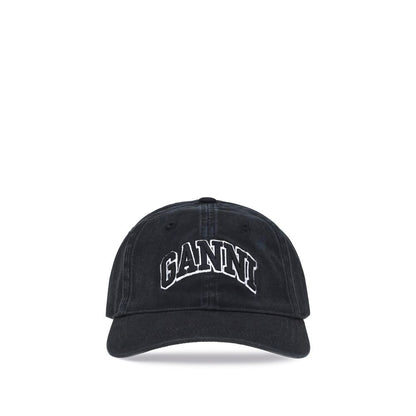 Ganni Logo Baseball Cap