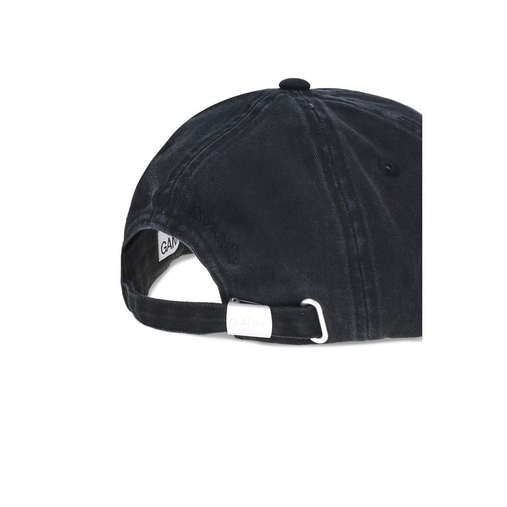 Ganni Logo Baseball Cap