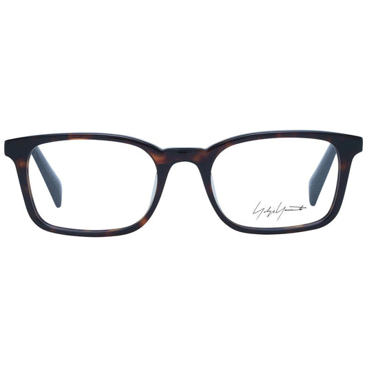 Yohji Yamamoto Brown Unisex Glasses Frame