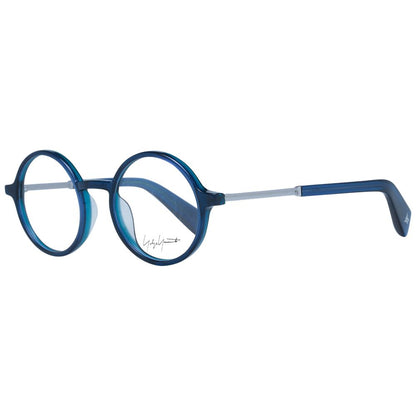 Yohji Yamamoto Blue Unisex Glasses Frame