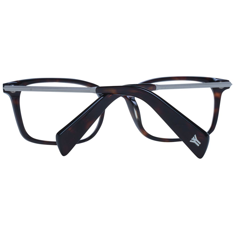 Yohji Yamamoto Brown Unisex Glasses Frame