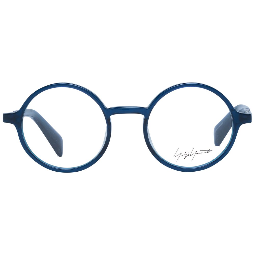 Yohji Yamamoto Blue Unisex Glasses Frame
