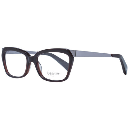 Yohji Yamamoto Brown Unisex Glasses Frame