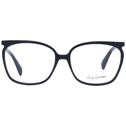Yohji Yamamoto Black Unisex Glasses Frame