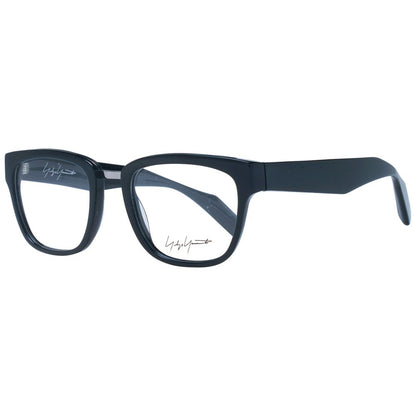 Yohji Yamamoto Black Unisex Glasses Frame