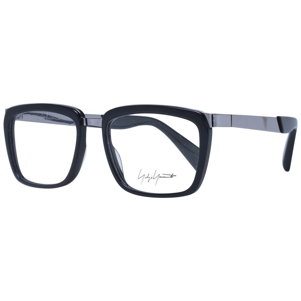 Yohji Yamamoto Black Unisex Glasses Frame
