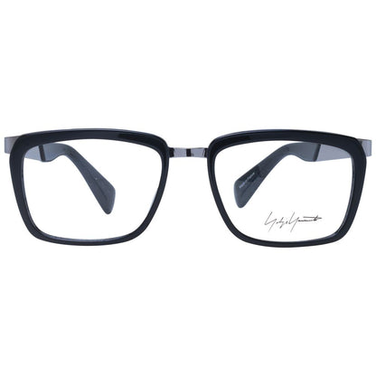 Yohji Yamamoto Black Unisex Glasses Frame