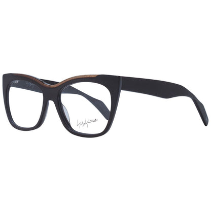 Yohji Yamamoto Brown Unisex Glasses Frame