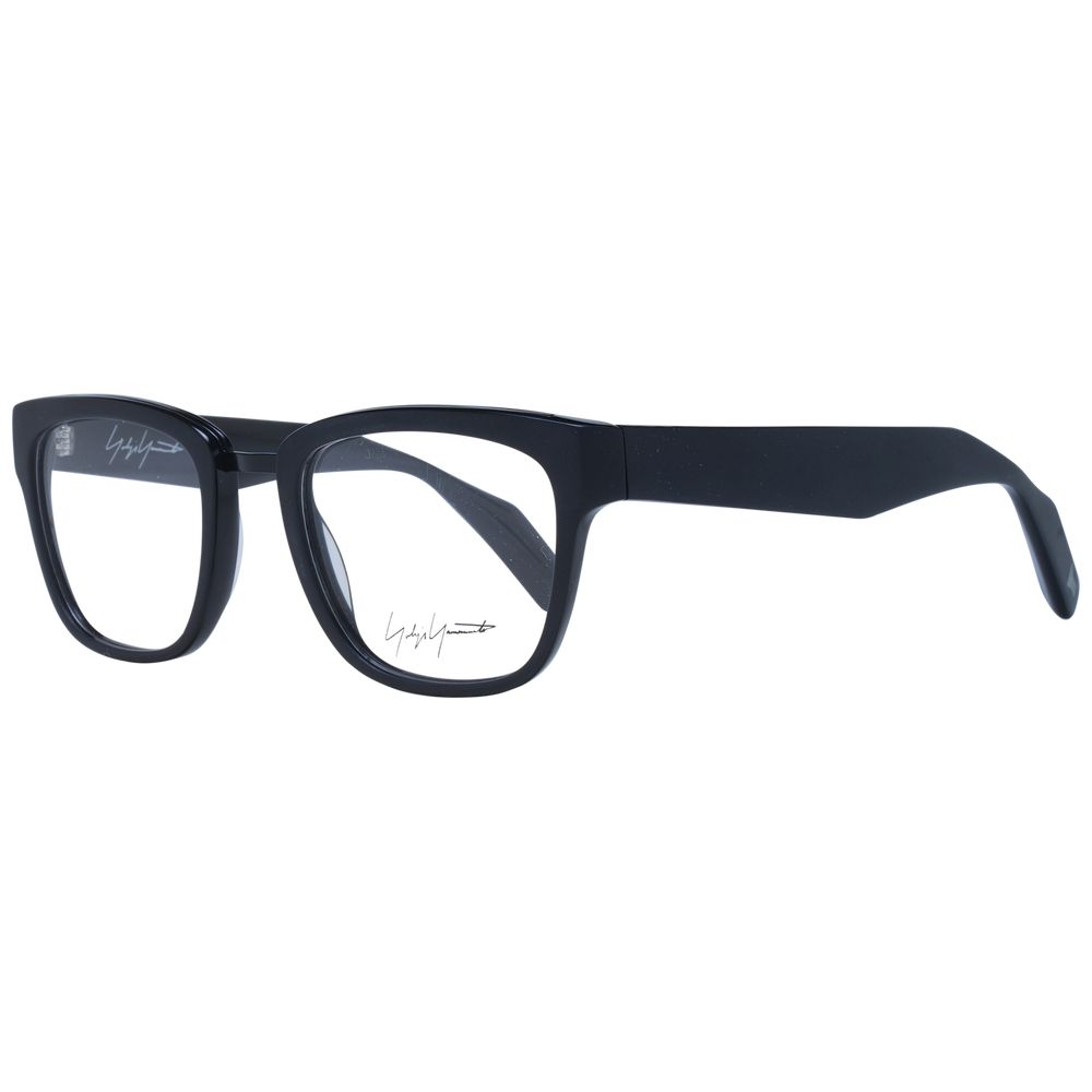 Yohji Yamamoto Black Unisex Glasses Frame