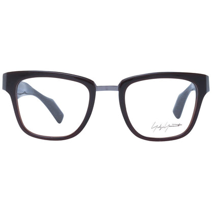 Yohji Yamamoto Brown Unisex Glasses Frame