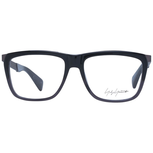 Yohji Yamamoto Black Unisex Glasses Frame