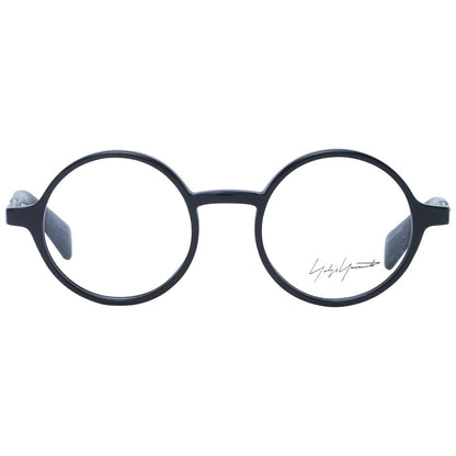 Yohji Yamamoto Black Unisex Glasses Frame