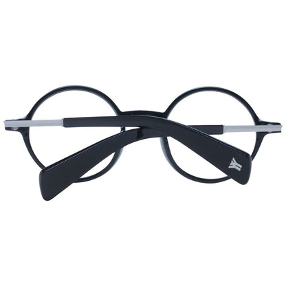 Yohji Yamamoto Black Unisex Glasses Frame