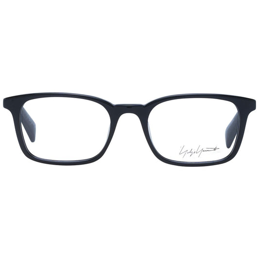 Yohji Yamamoto Black Unisex Glasses Frame