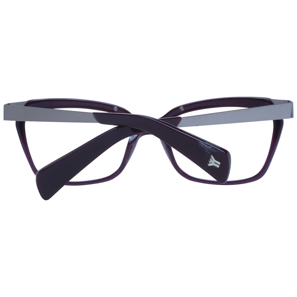 Yohji Yamamoto Purple Unisex Glasses Frame