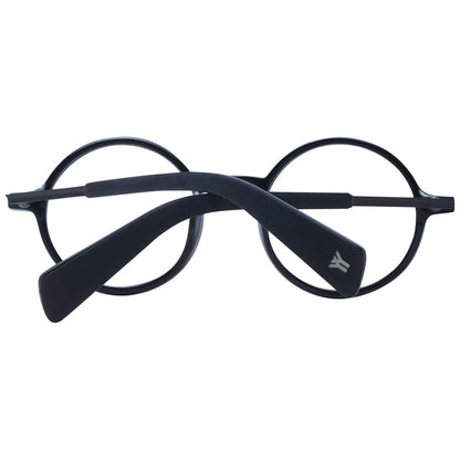 Yohji Yamamoto Black Unisex Glasses Frame