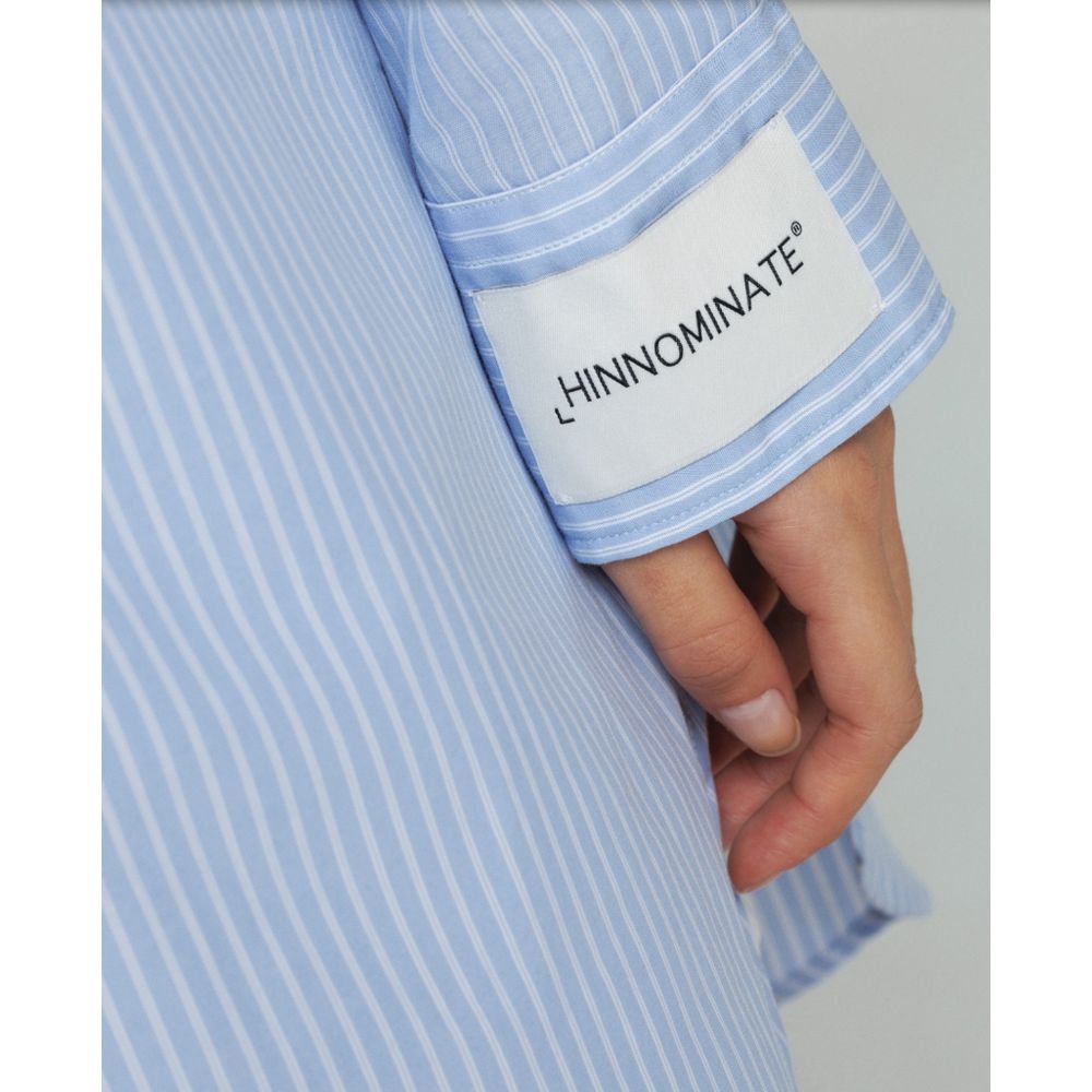 Hinnominate Blue Cotton Shirt