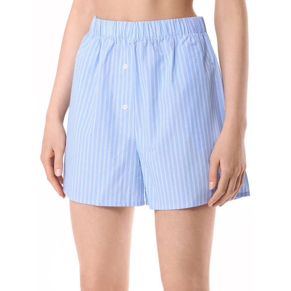 Hinnominate Blue Cotton Short