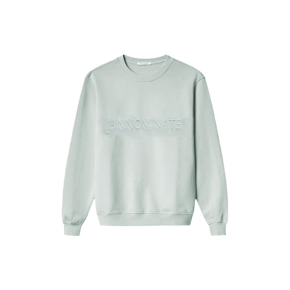 Hinnominate Gray Cotton Men Sweater