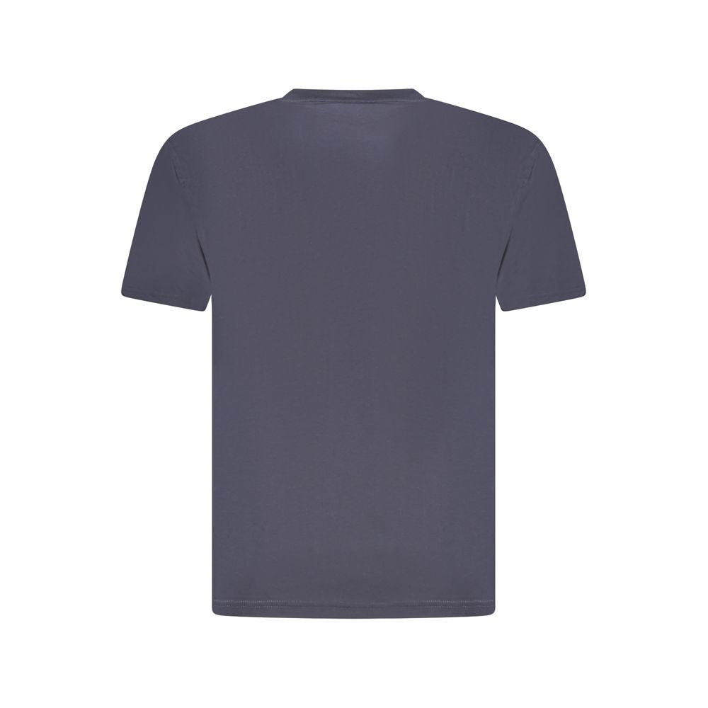 K-WAY Blue Cotton Men T-Shirt