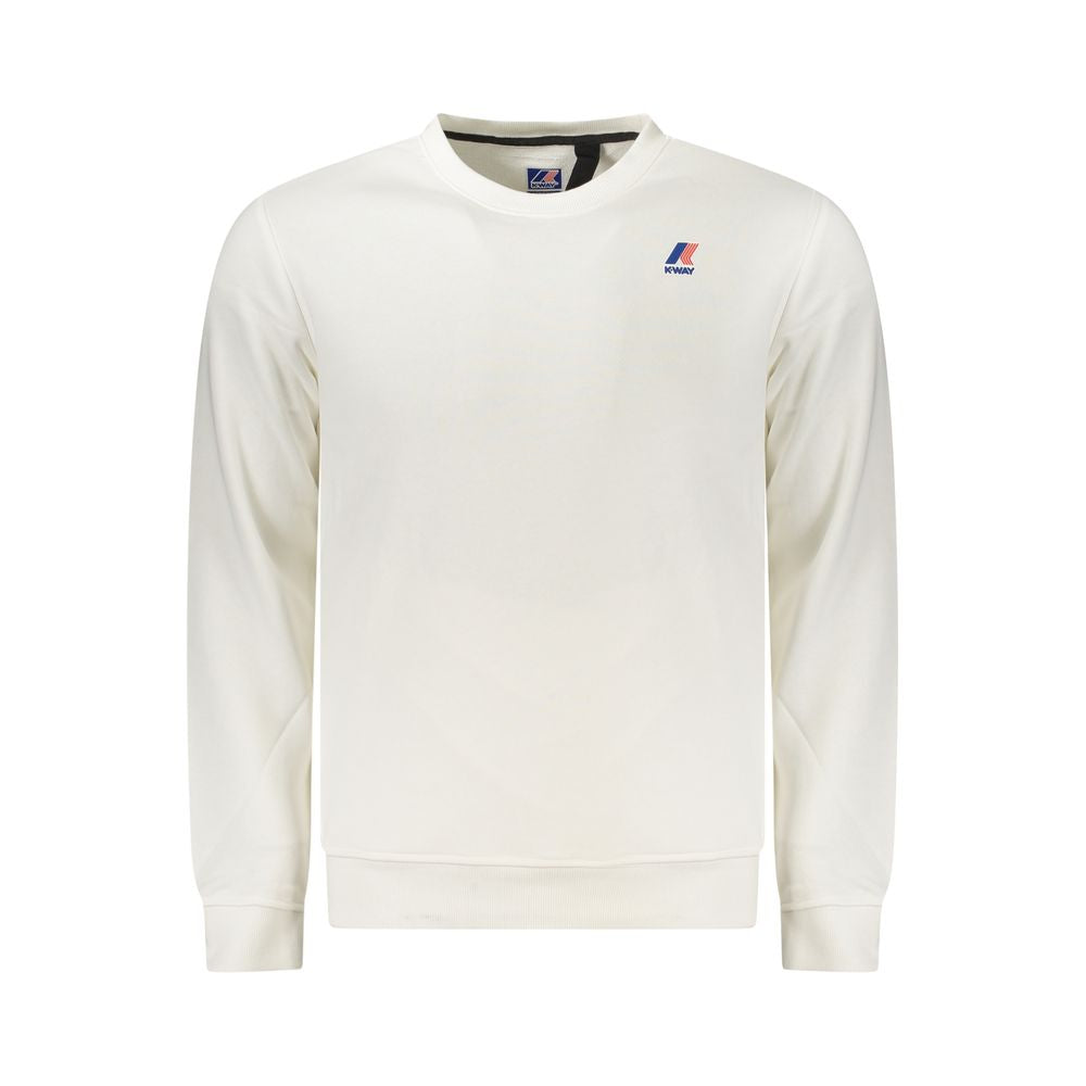 K-WAY White Cotton Men Sweater