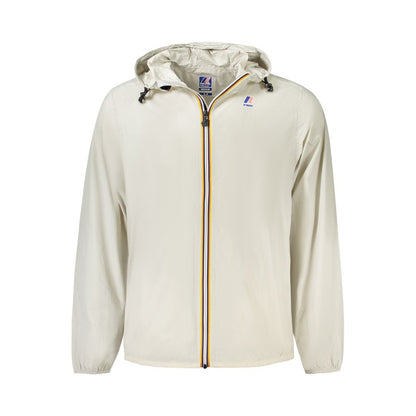 K-WAY Beige Polyamide Men's Jacket