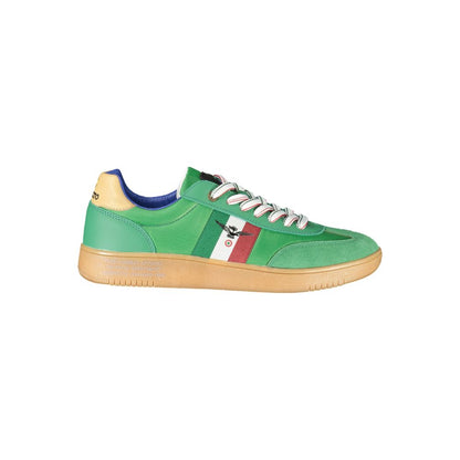 Esercito 1659 Green Leather Men Sneaker