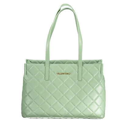 Mario Valentino Green Polyethylene Handbag