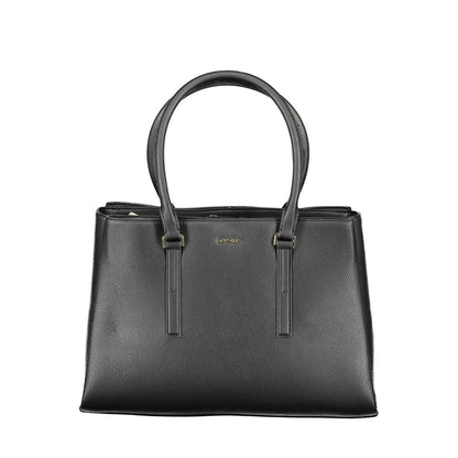 Calvin Klein Black Polyester Handbag