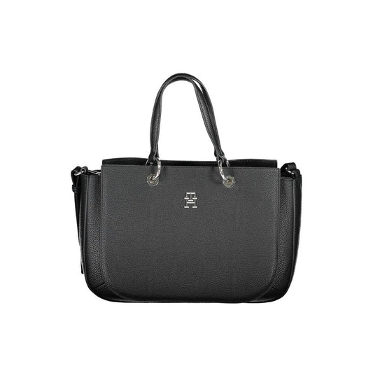 Tommy Hilfiger Black Polyethylene Handbag