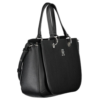 Tommy Hilfiger Black Polyethylene Handbag