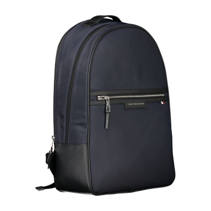 Tommy Hilfiger Blue Polyester Backpack