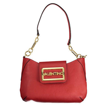 Mario Valentino Red Polyethylene Women Handbag