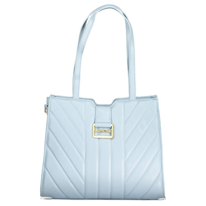 Mario Valentino Blue Polyethylene Handbag