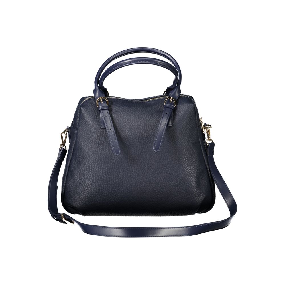 Mario Valentino Blue Polyethylene Handbag