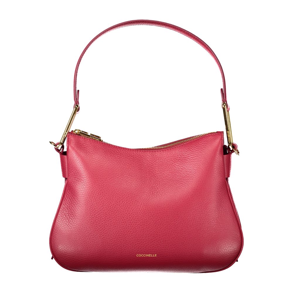 Coccinelle Red Leather Handbag