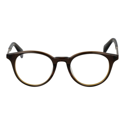 Yohji Yamamoto Brown Men Glasses Frame