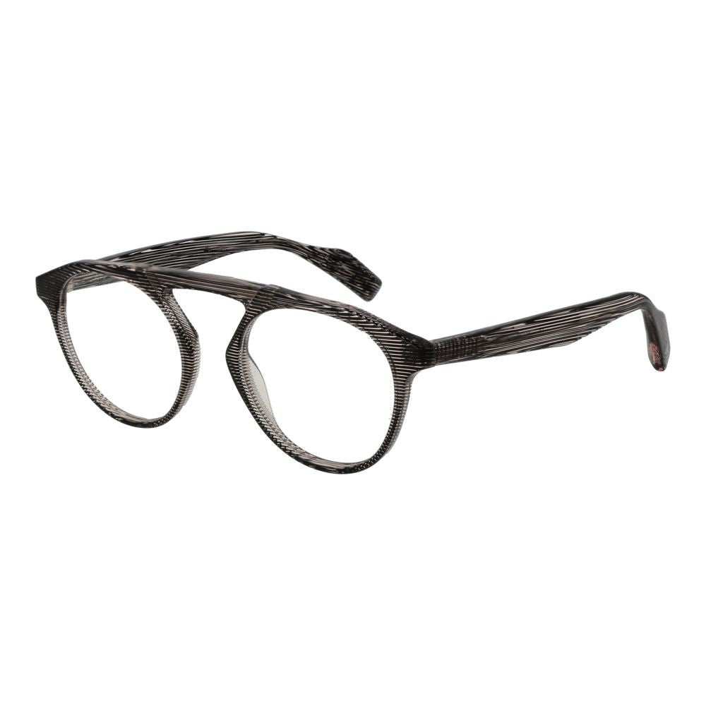 Yohji Yamamoto Brown Men Glasses Frame