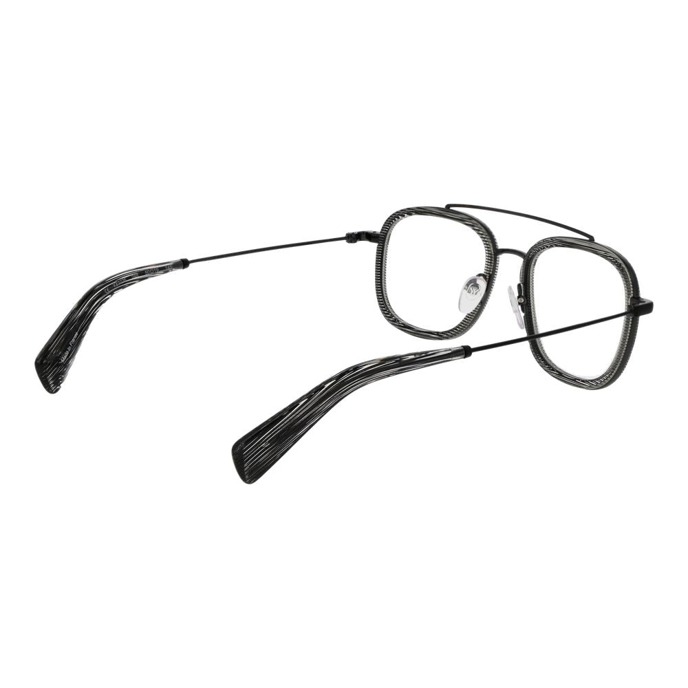 Yohji Yamamoto Gray Unisex Glasses Frame
