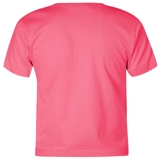 Comme Des Fuckdown Pink Cotton Women T-Shirt