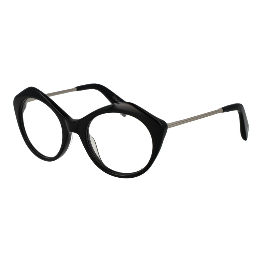 Yohji Yamamoto Black Women Glasses Frame