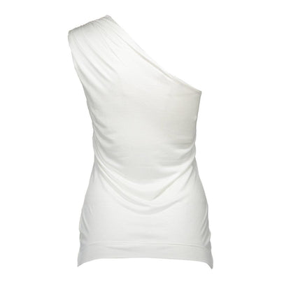 Love Moschino White Modal Women Top