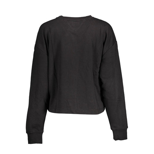 Tommy Hilfiger Black Cotton Women Sweater