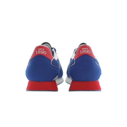 U.S. POLO ASSN. Blue Polyester Sneaker