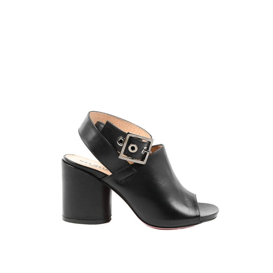 Dee Ocleppo Black Leather Sandal