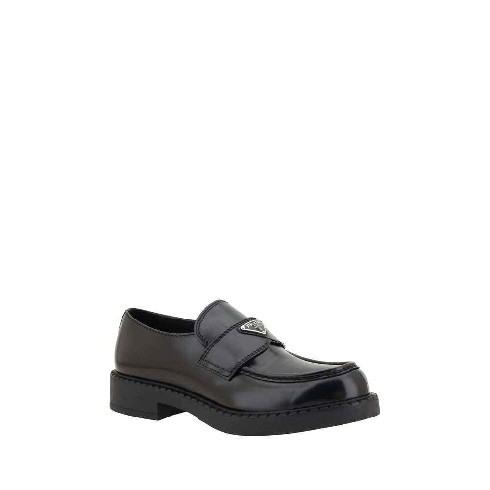 Prada Leather Loafers