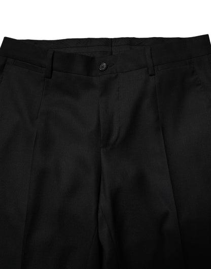 Dolce & Gabbana Blue MARTINI Wool Formal 2 Piece Suit