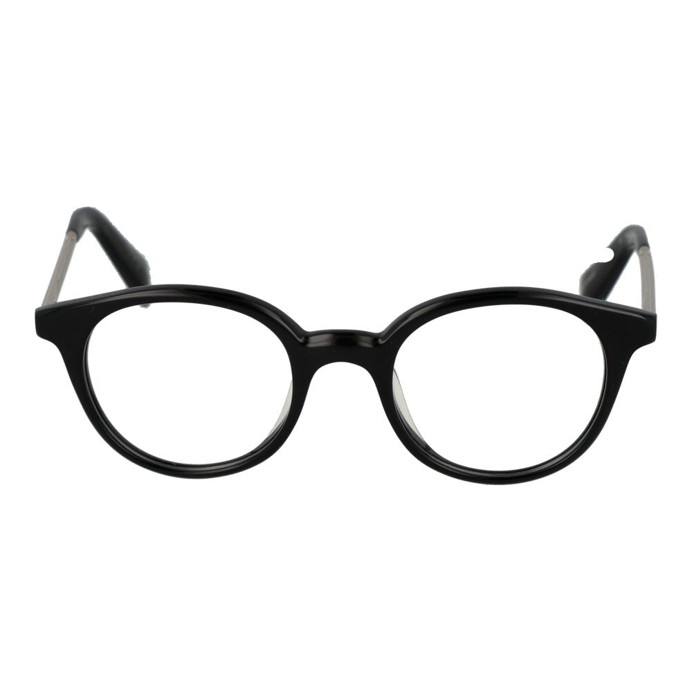 Yohji Yamamoto Black Unisex Glasses Frame